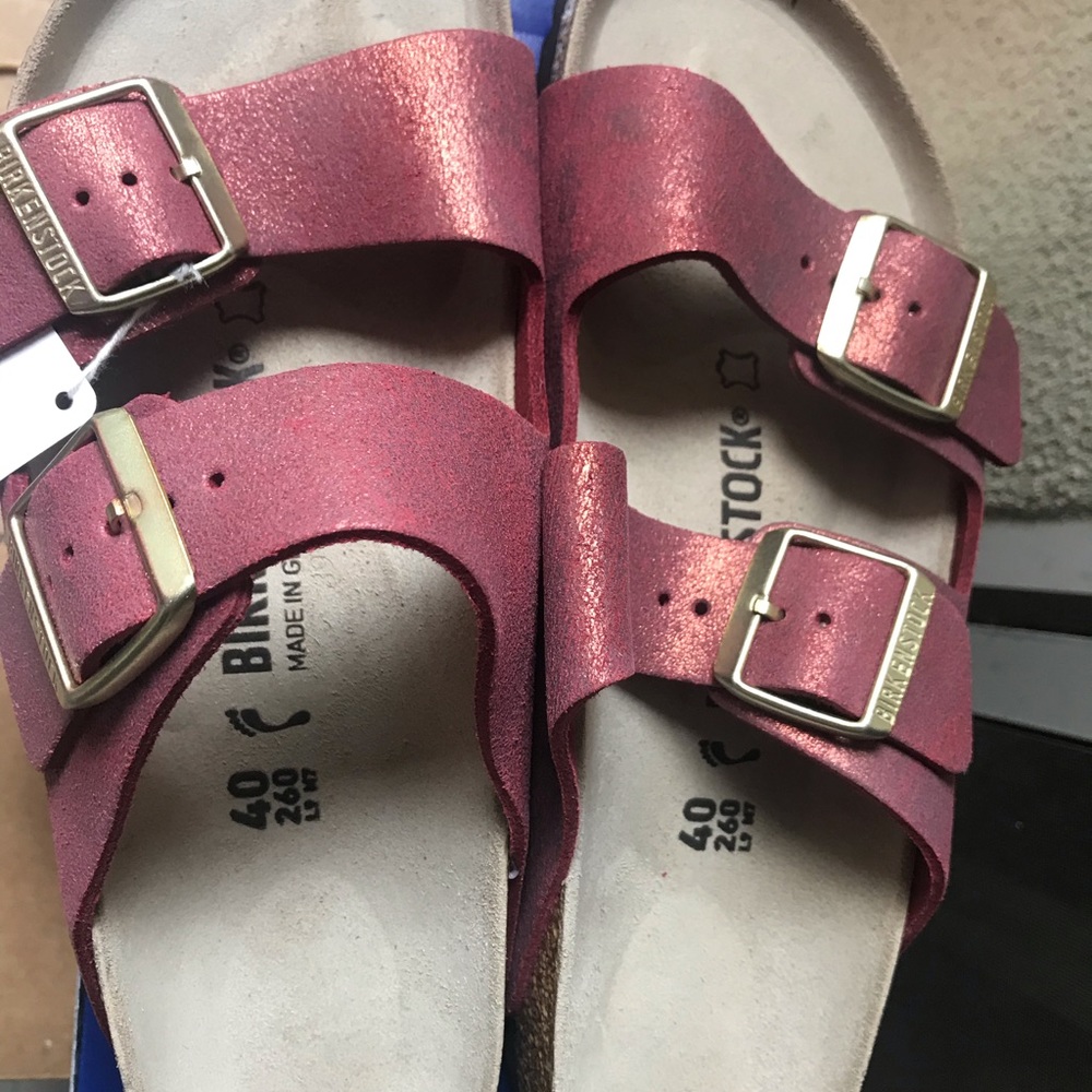 Birkenstock washed leather sz 38-39-40 - Picture 5 of 11